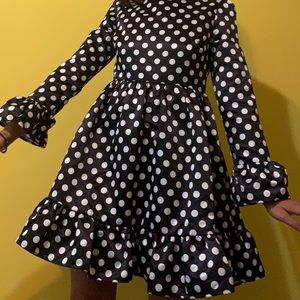 super cute polka dot dress 🖤